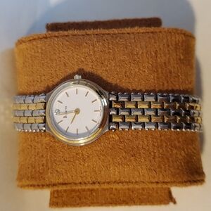 Bulova ladies' watch, gold and silver tone